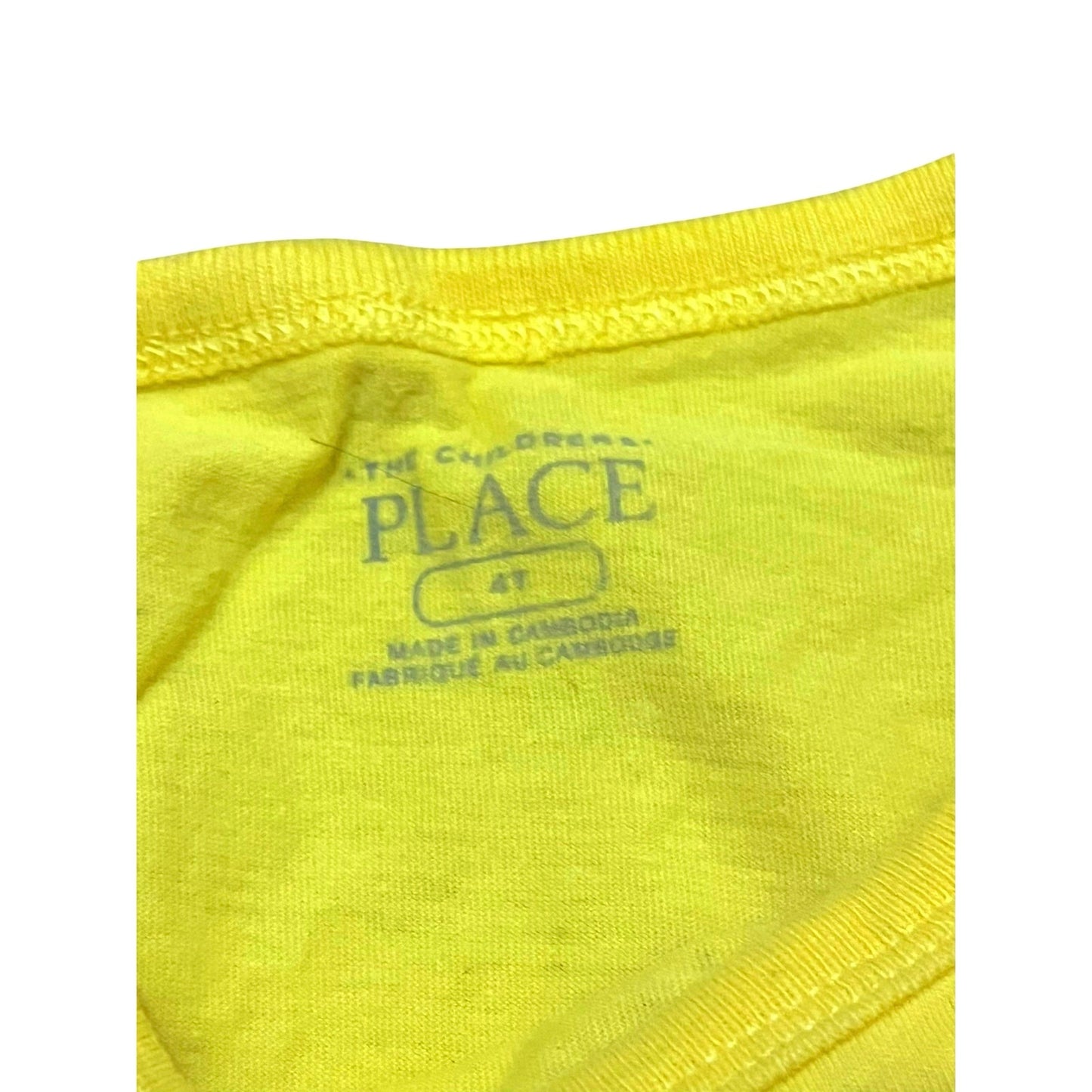 The Children Place Cute And I Know Yellow Shirt Size 4T