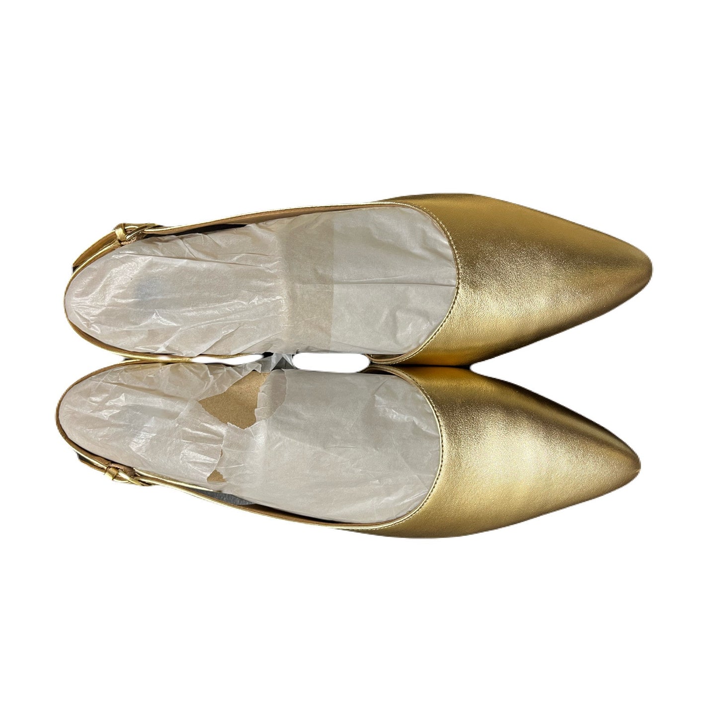 Naturalizer Banks Pointed Toe Flat Women’s Flats Size Drak Gold Size 9.5