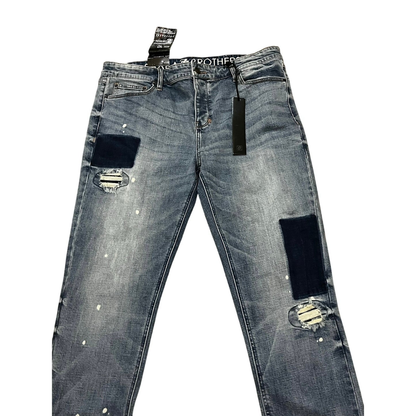 Shabaz Brothers Men’s Light Blue Jeans Size 40 Brand New