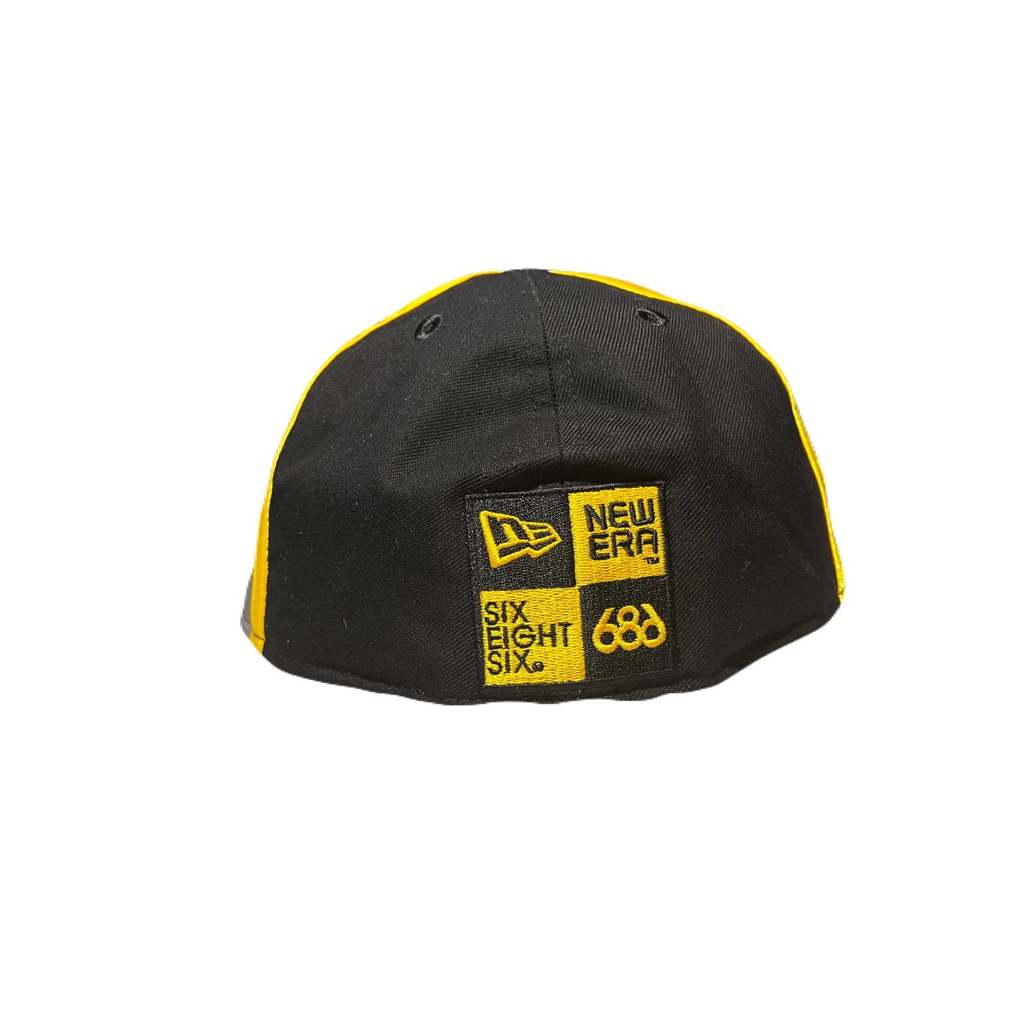 New Era & 686 Gray , Yellow & Black Men’s Hat Size 7 1/2
