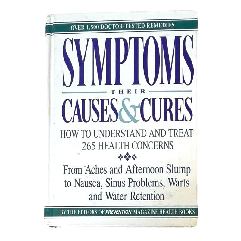 Symptoms: Their Causes and Cures: How to Understand and Treat 265 Health Problems by Prevention Magazine (31-Dec-1994) Hardcover