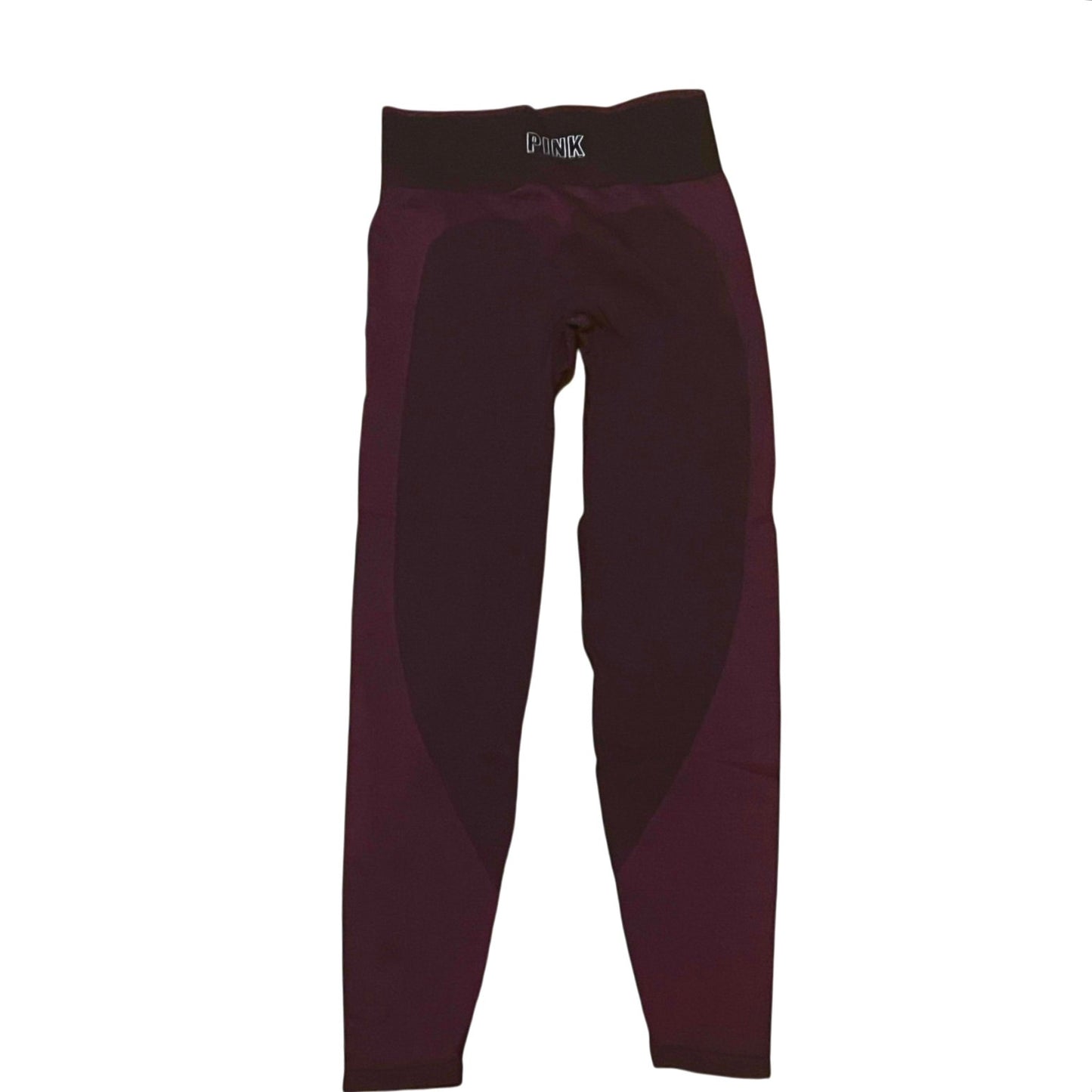 Pink Burgundy Women’s Leggings Size Medium