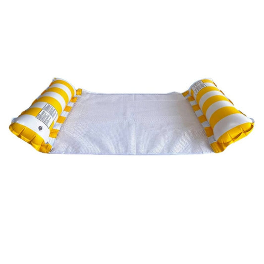 Inflatable Floating Bed Striped Floating Row Water Recreation Inflatable Lounge