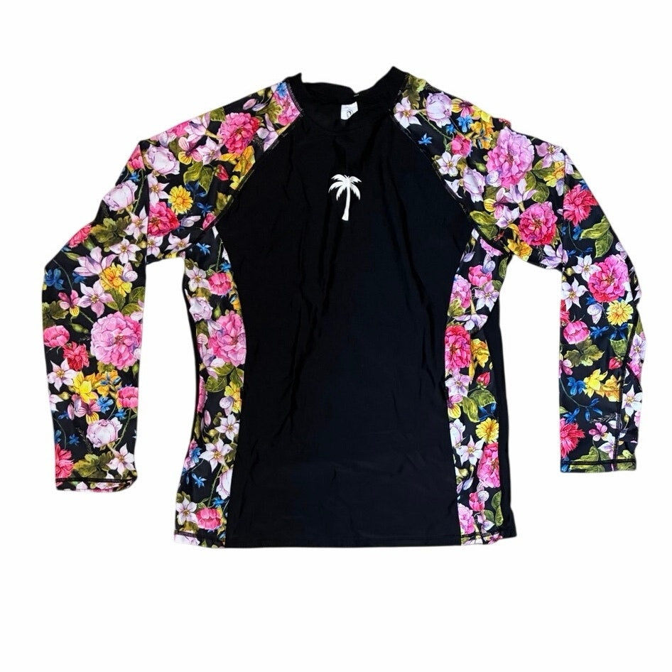 Halcurt Women's Long Sleeve Rash Guard Swim Shirt Sun Protection Swimsuit Top