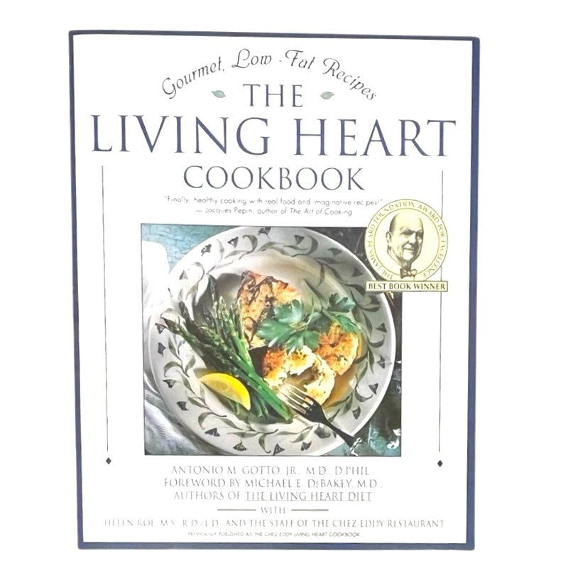 The Living Heart Cookbook Softcover Book