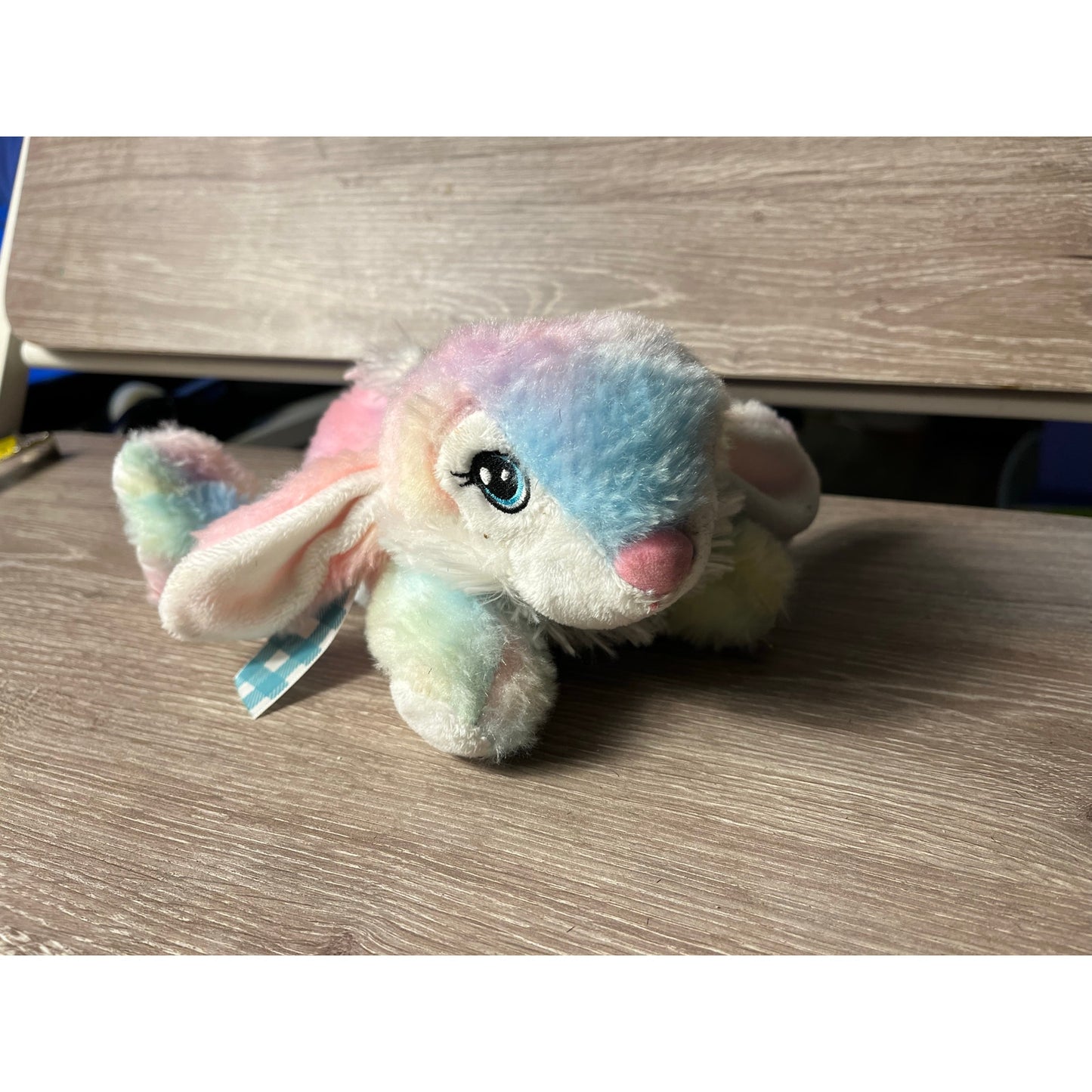 Easter Small Rainbow Hopster Bunny Plush, 5 in, by Way To Celebrate