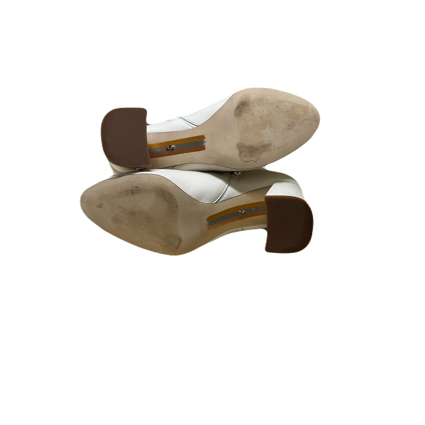 Daria Ivory Leather Women’s Shoes Size 7
