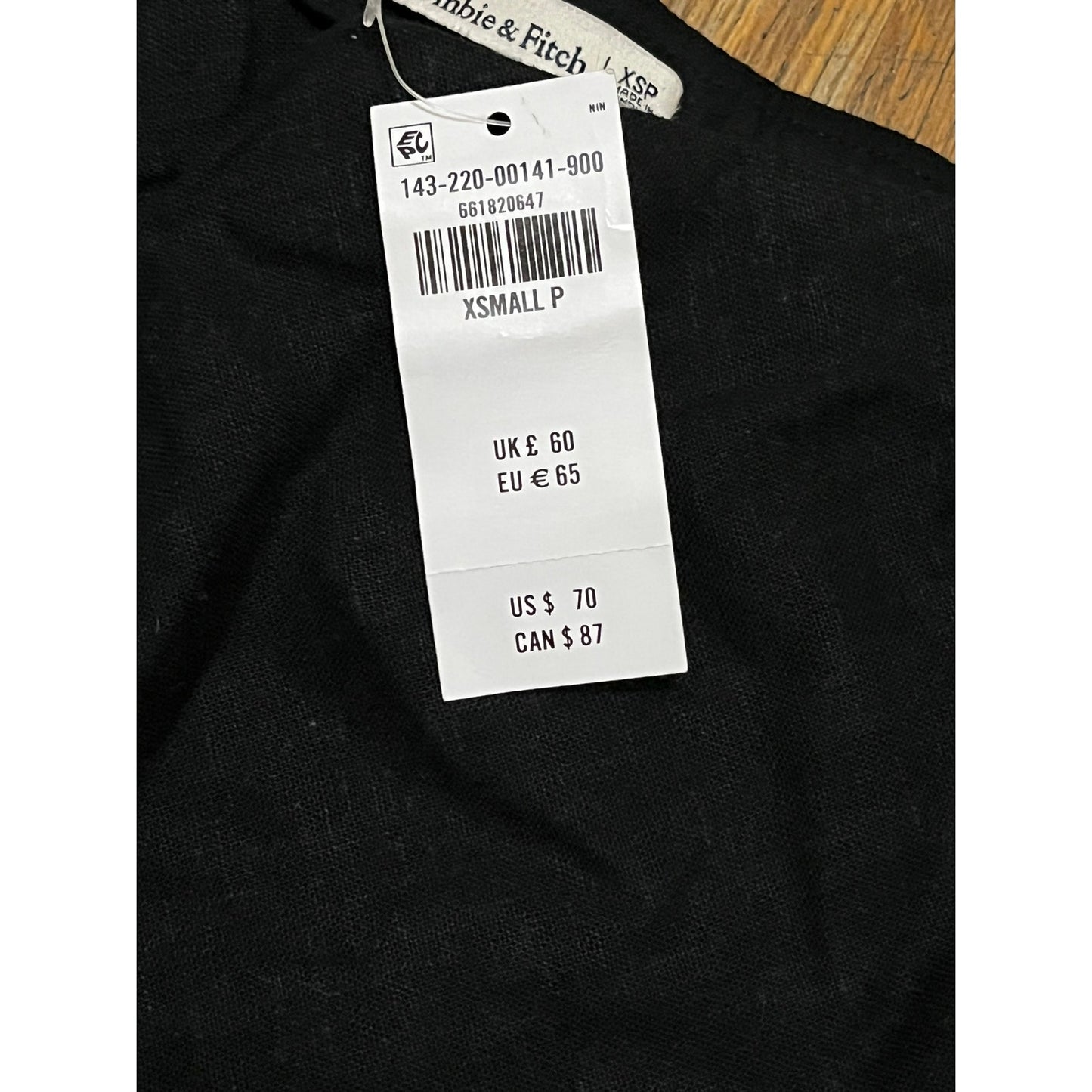 Abercrombie & Fitch Black Women’s Dress Size X-Small P