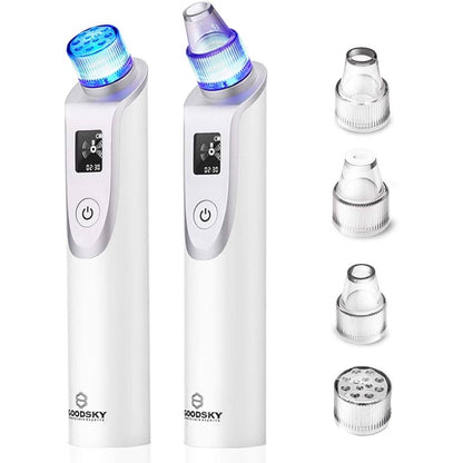 GOODSKY Blackhead Remover Vacuum, Electric Comedo Suction Removal Tool