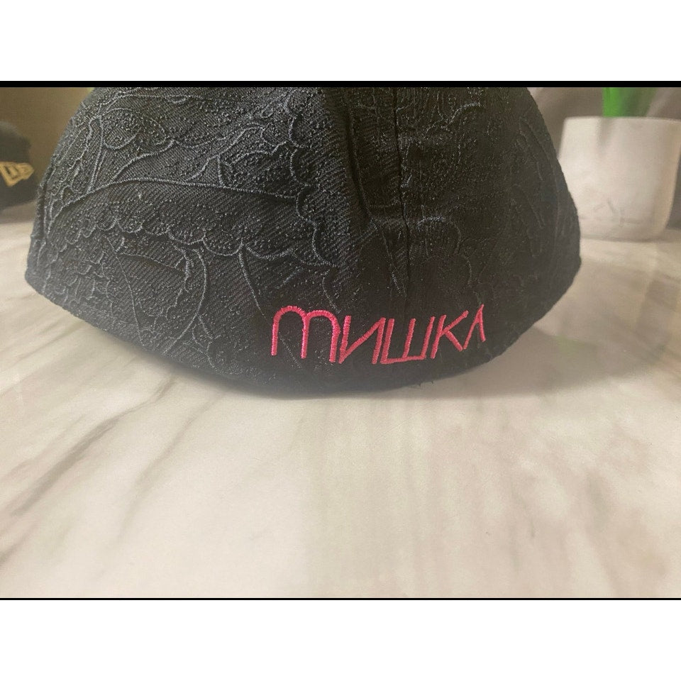 New Era Hat 7 3/4 Black & Pink