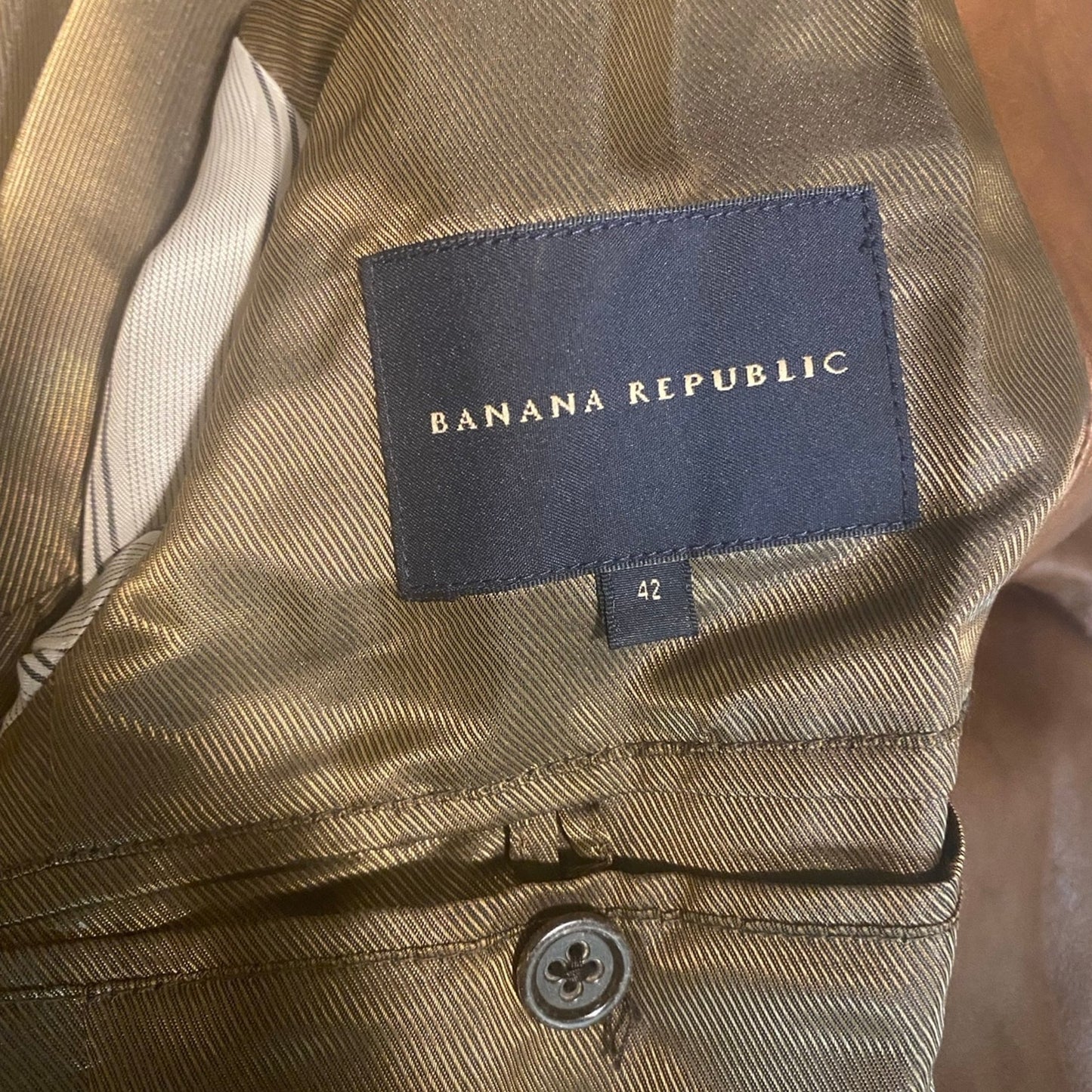 Banana republic, leather jacket medium
