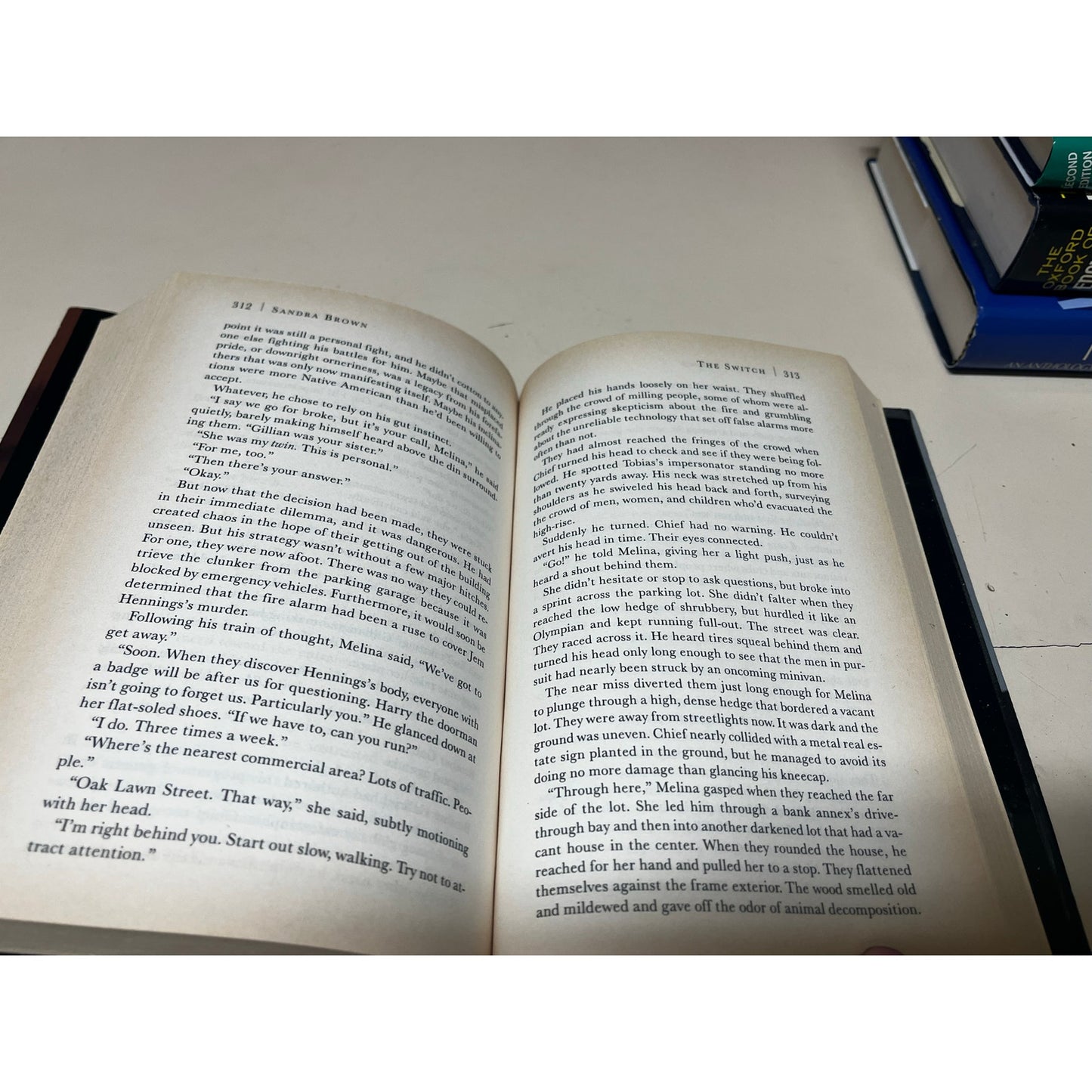 The Switch Sandra Brown HardCover Book