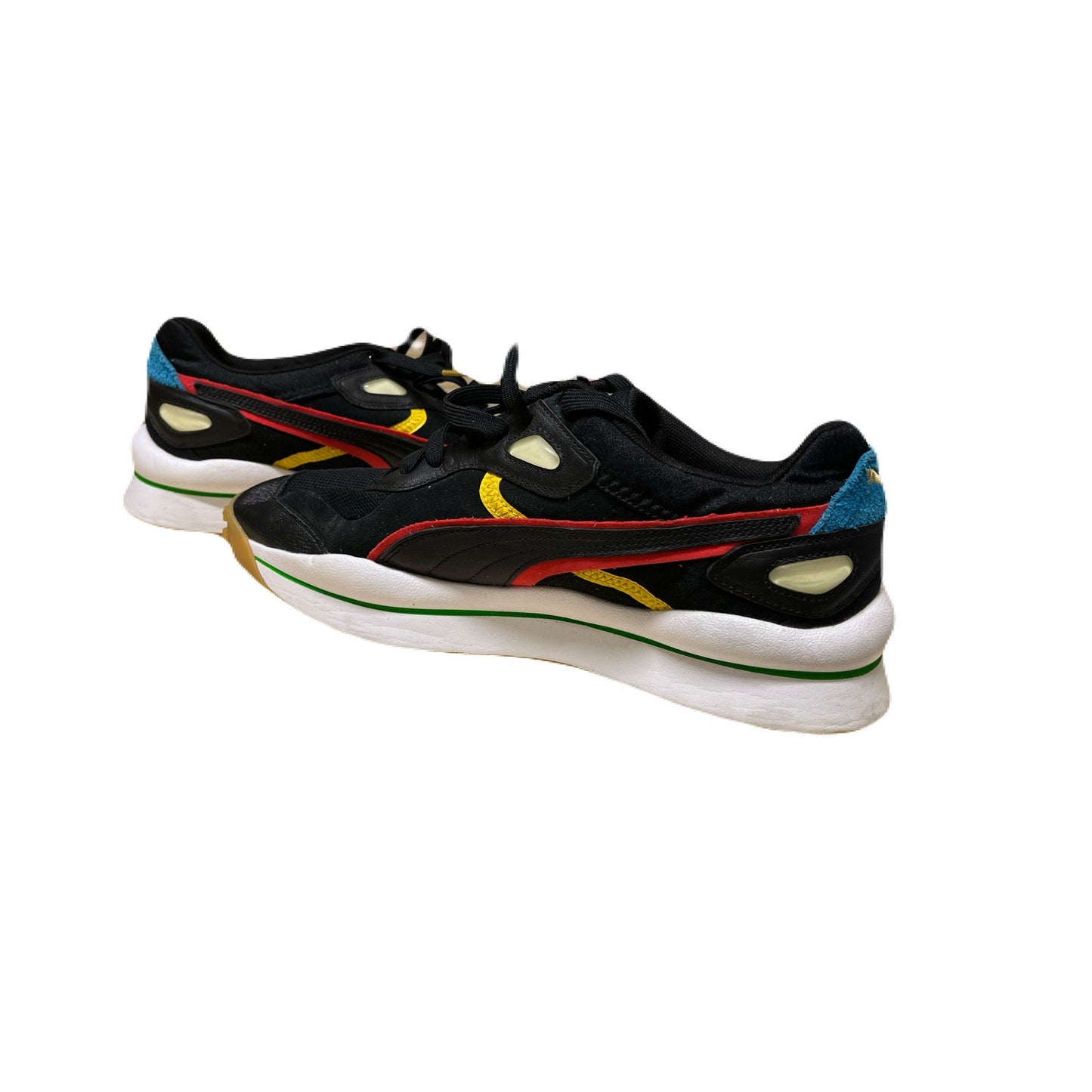 PUMA Street Rider Unity, ‘Black High Risk Red’ Mens Size 11