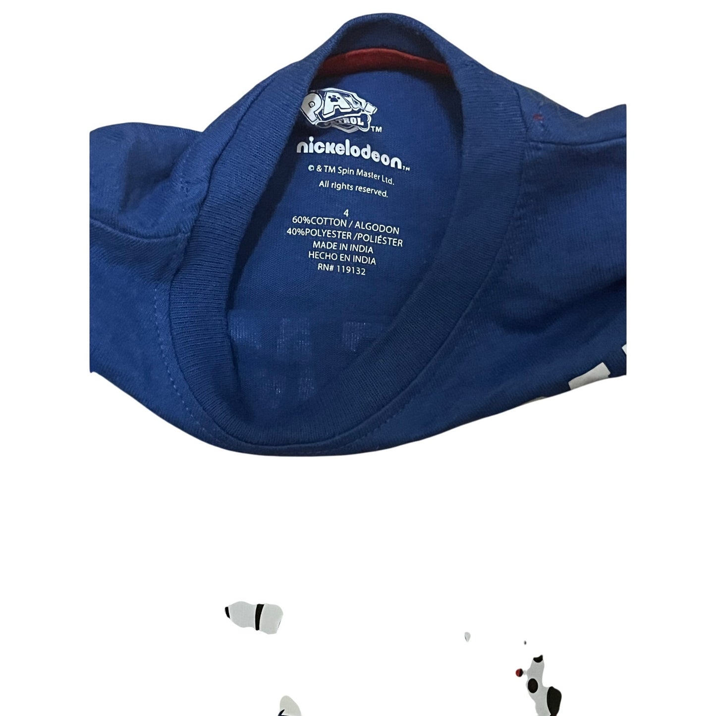 Pawsome Squad Blue Kids T-Shirt Size 4
