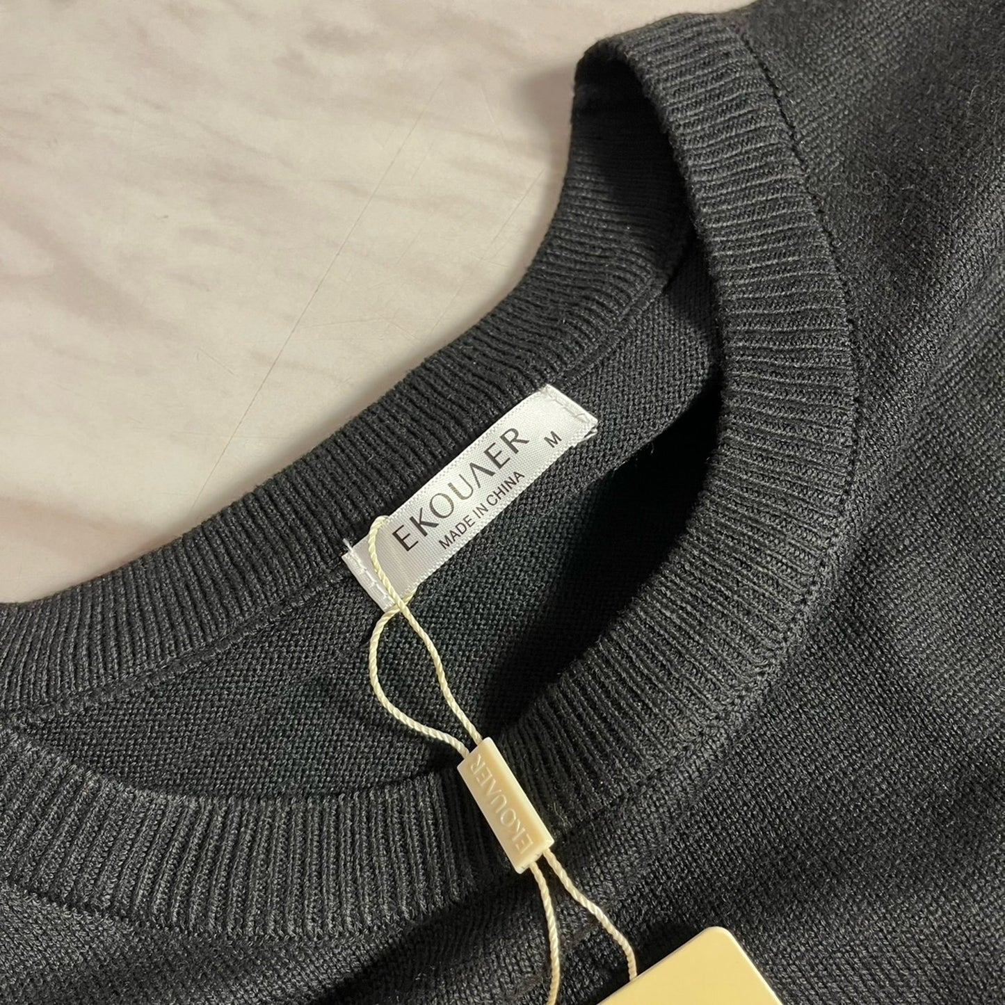 Ekouaer Softer Pajamas , Sweeter Dream Black Size Medium