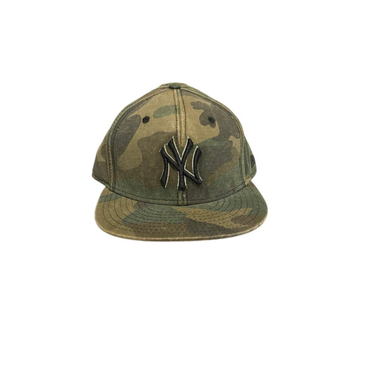 New Era Hat Size 7 1/2 Army & Black Yankee