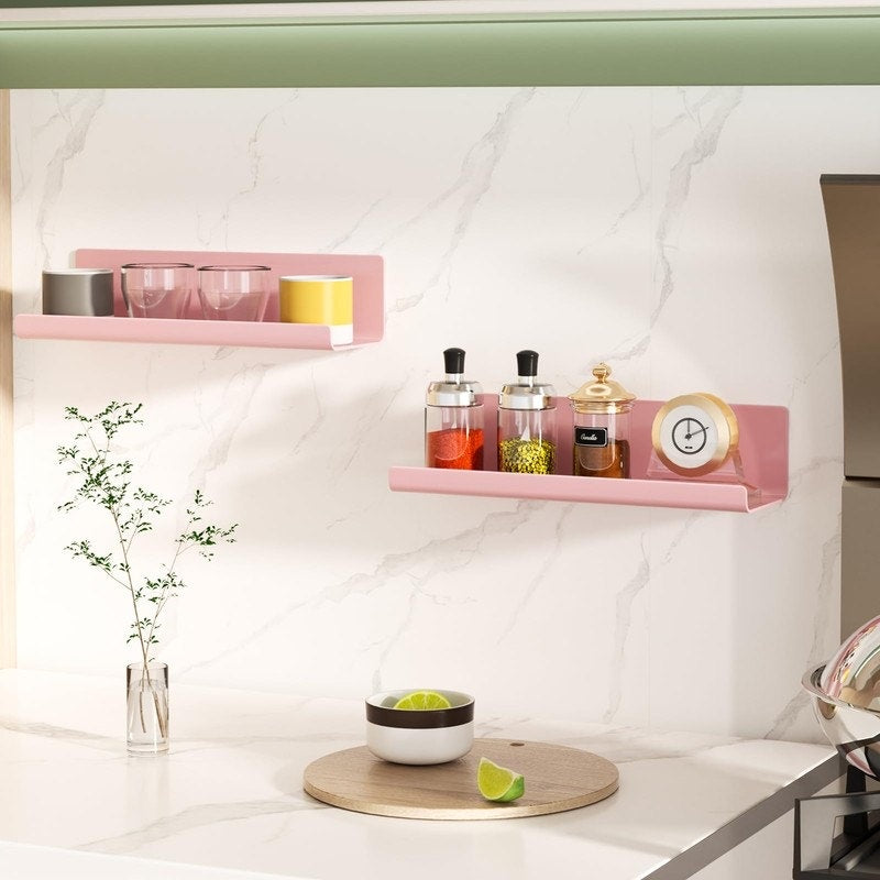 WELDUN Floating Shelves, 3 Wall Shelves