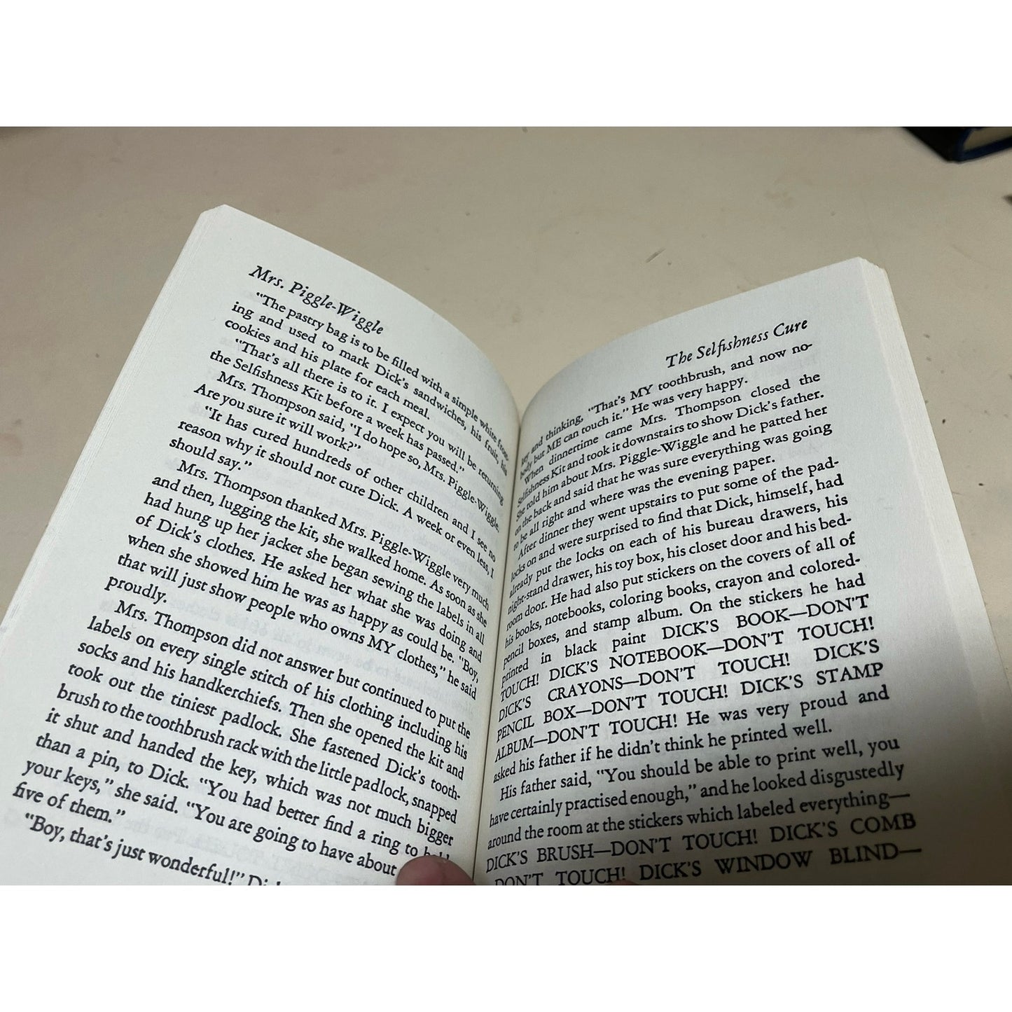 Mrs. Piggle-Wiggle Paper book