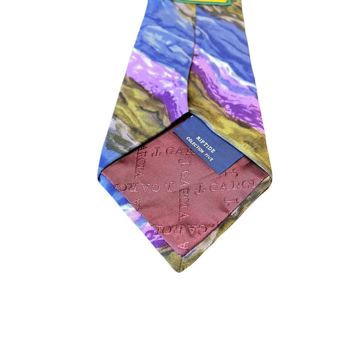 J. Garcia Men’s Tie Purple & Blue