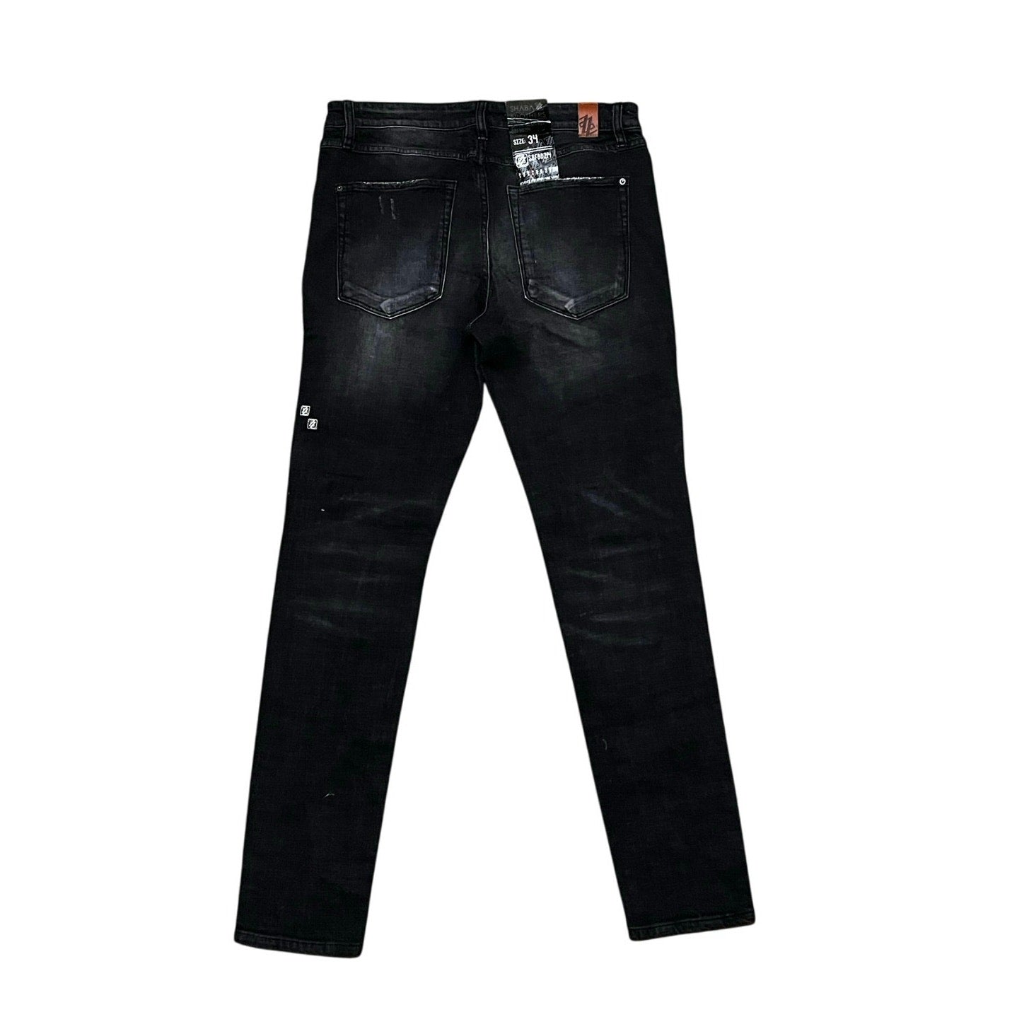 Shabaz Z Brothers Black Jeans Size 34 Brand New