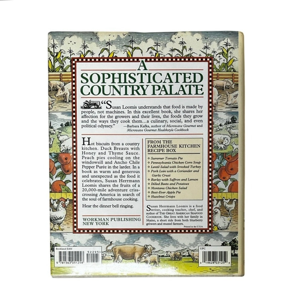 Farmhouse Cookbook Hardcover Susan Herrmann