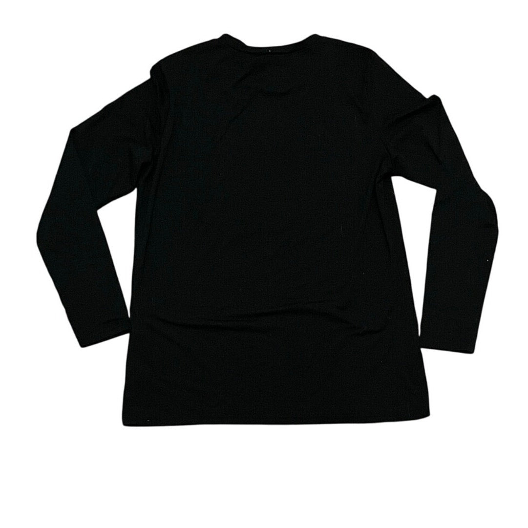 Christmas Black Long  Sleeve T-Shirt Size Large