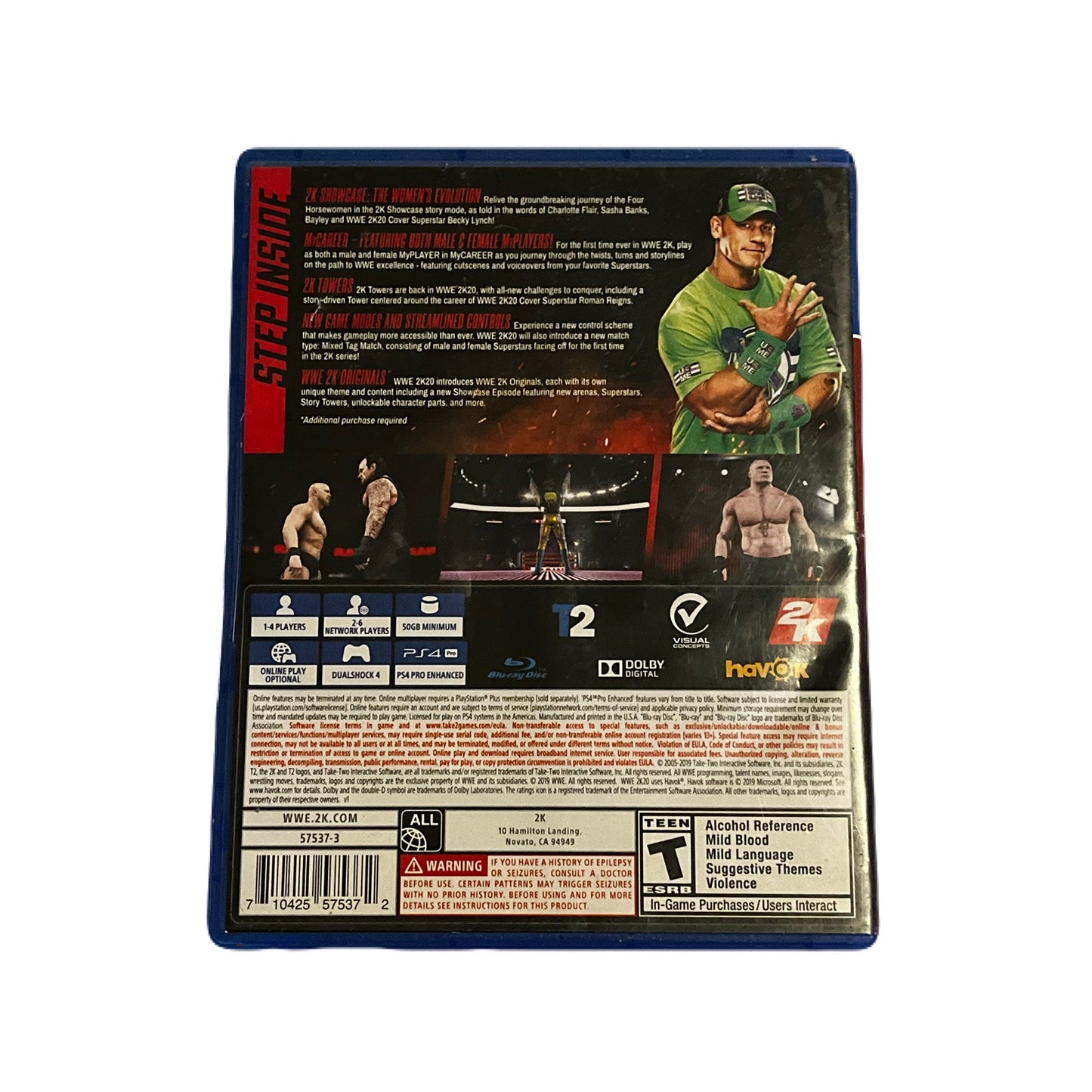 PlayStation 4 WWE 2K20