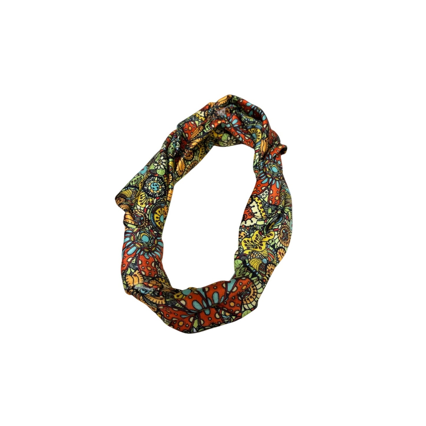 Six New Women's Multicolored Cloth Headbands