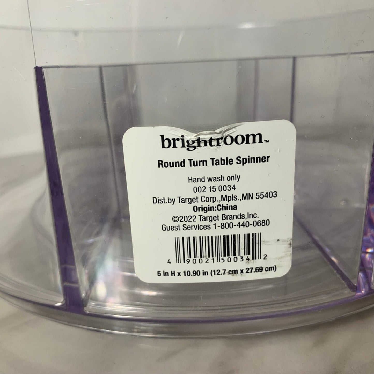 Round Turn Table Spinner