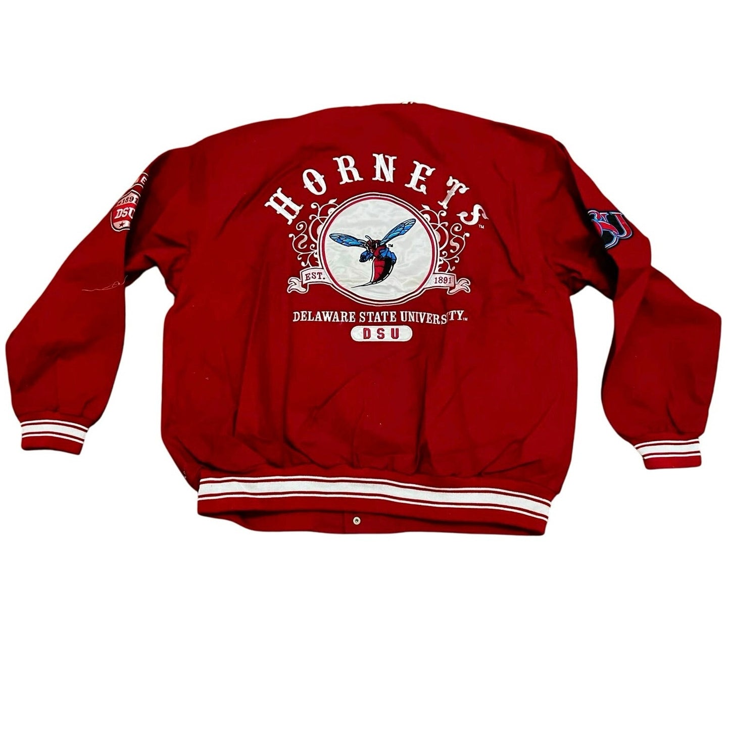 Big Boy HeadGear Red & White Hornets Jacket