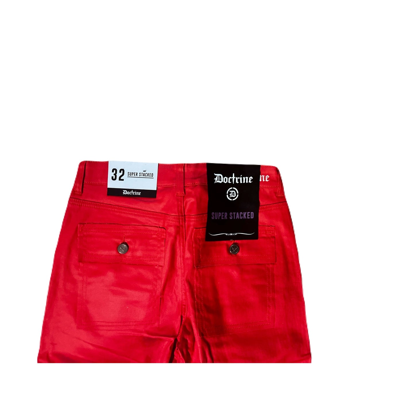 Doctrine Red Superstack Men’s Jeans Size 32
