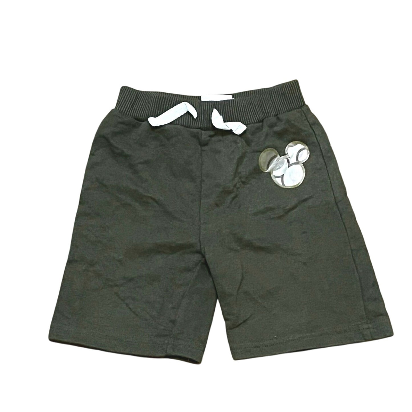 Mickey Mouse Olive Sweat Shorts Size 4T