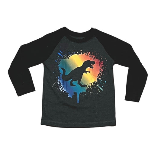 Garanimals Kids Black Dinosaur Long Sleeve Size 4T