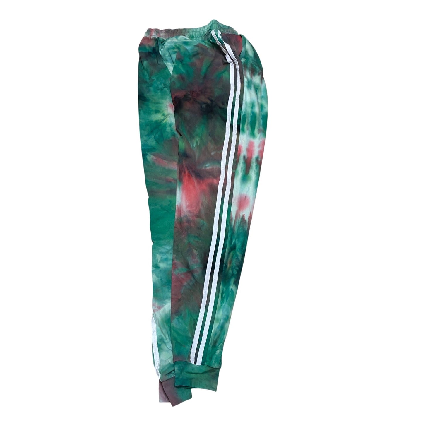 Buzz Women’s Green Tie Track Sweatpants Size Medium