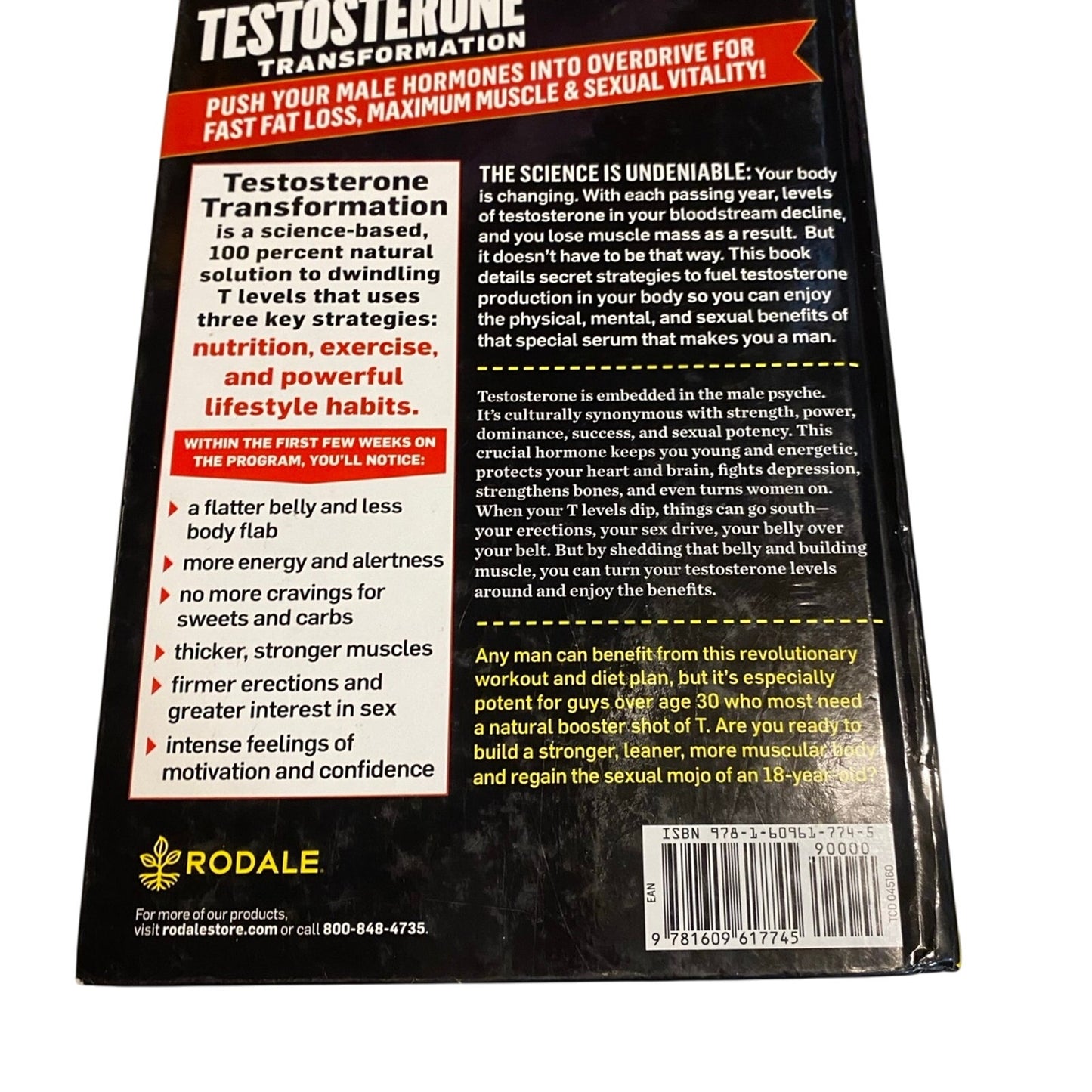 Testosterone Transformation: Lose Belly Fat, Build Muscle, and Boost Sexual Vitality by Myatt Murphy (2012-06-05)