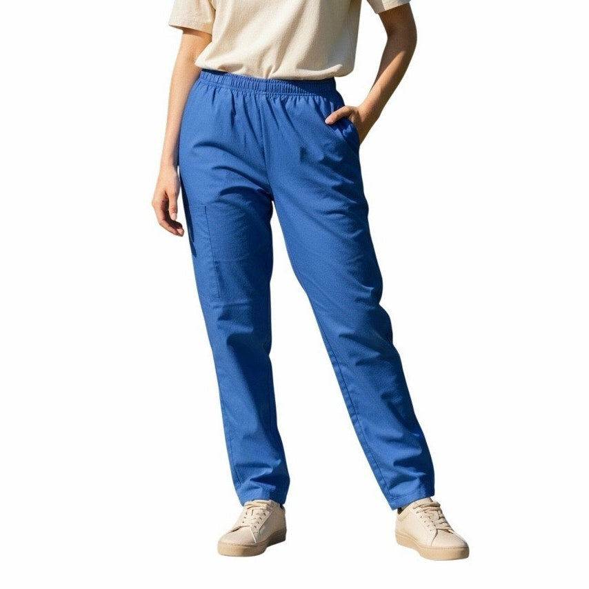 Captan Blue Scrub Pants Size Medium New