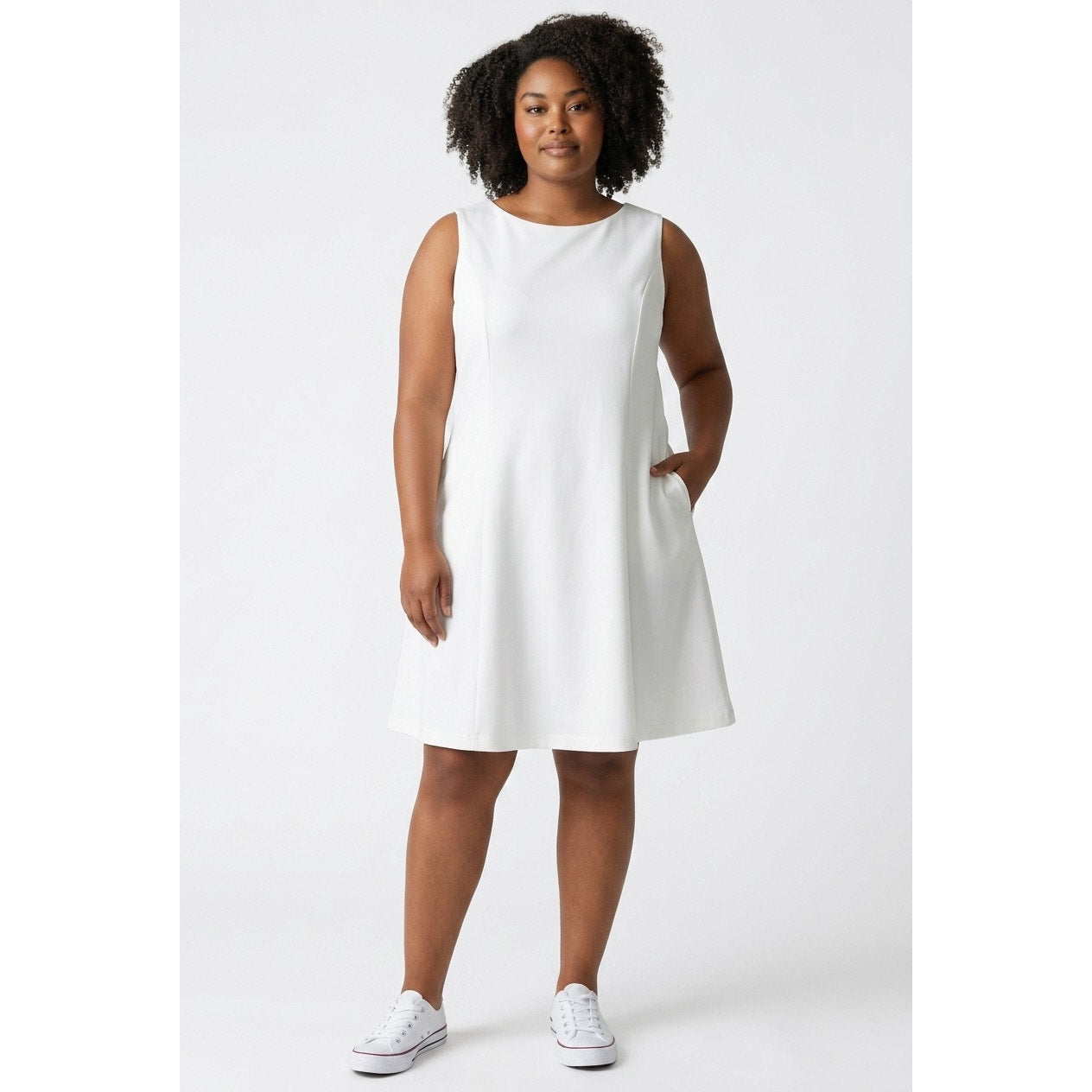 Wiholl White Women’s Dress Size XXL