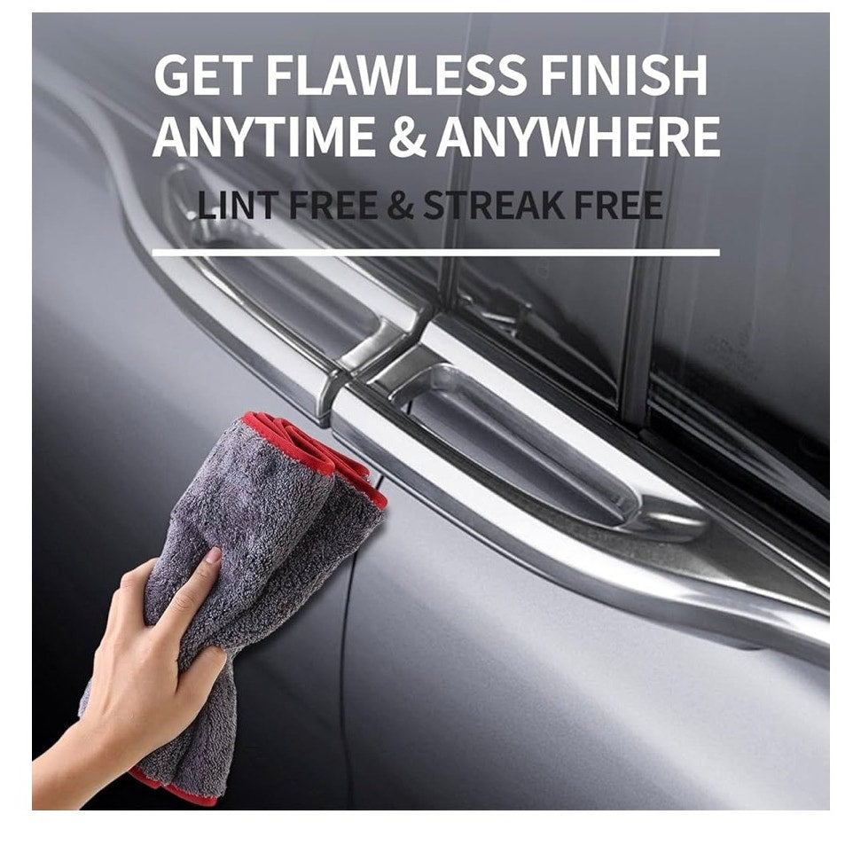 Car Drying Towel – Microfiber Towels for Car Detailing 34”X22”