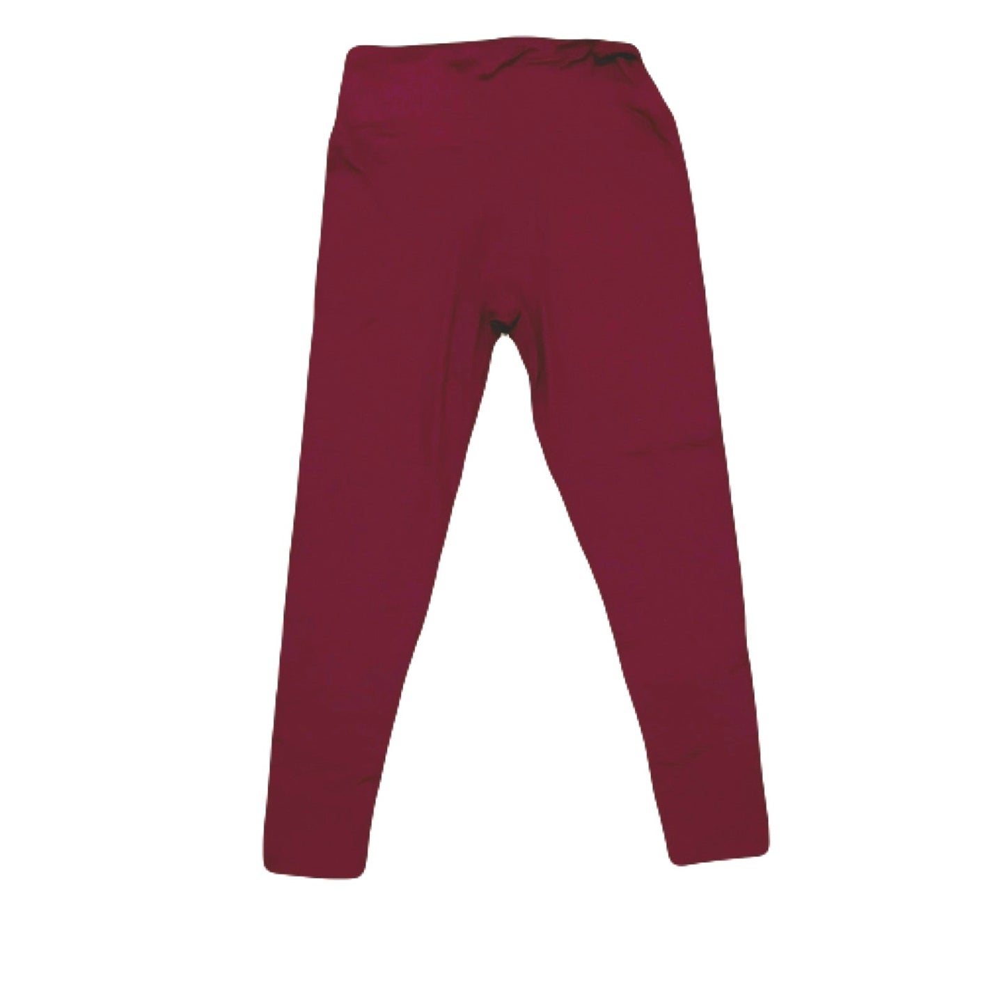 Women’s burgundy leggings Size Large X Large