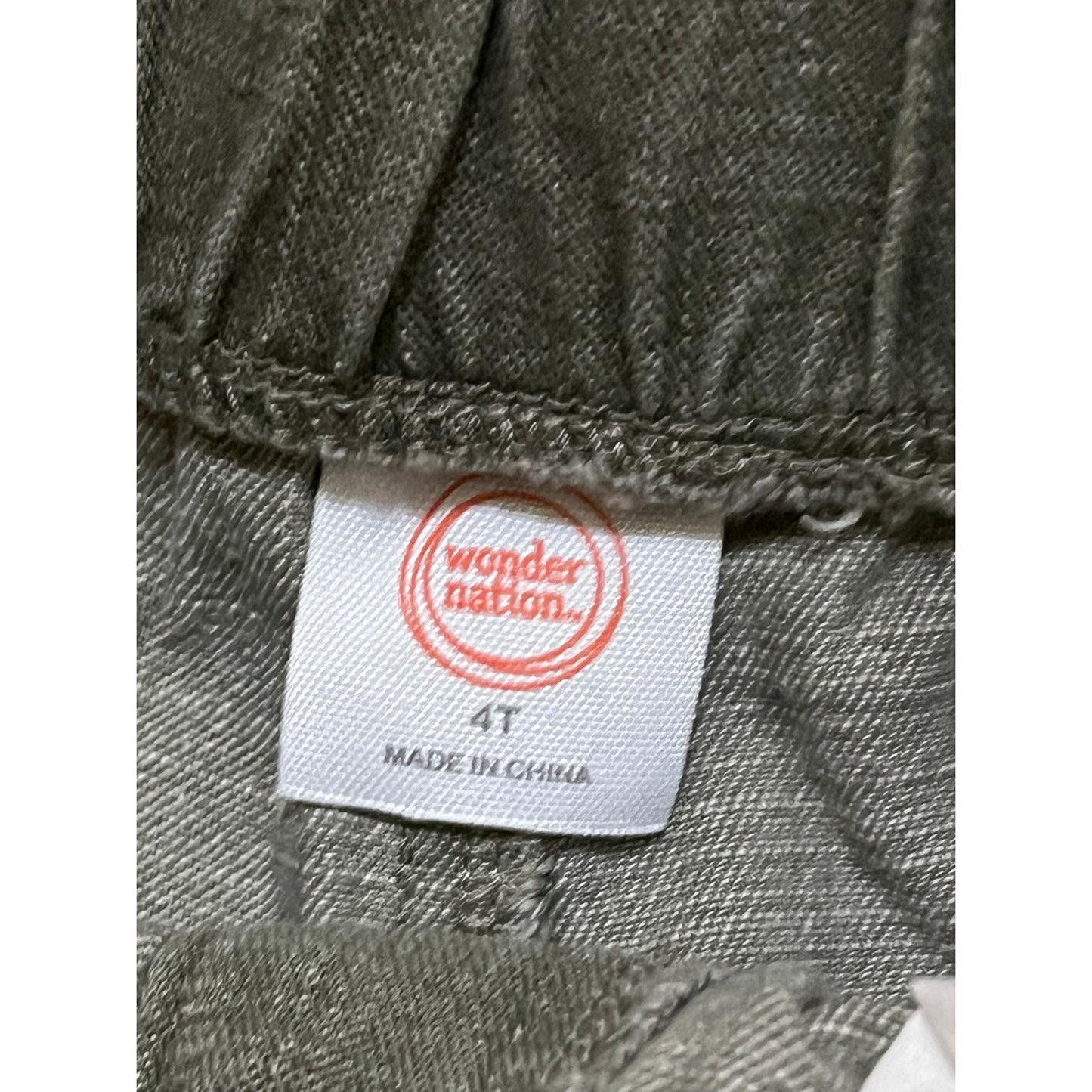 Wonder Nation Kids Shorts Size 4T In Good Condition Dark Green