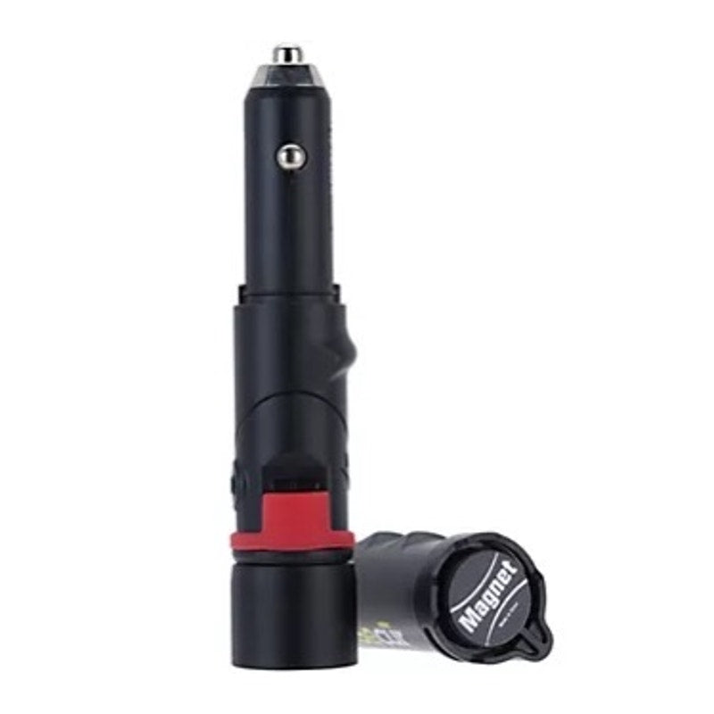 Secur 8-In-1 Car Charger  Flashlight  SP-4007R Red