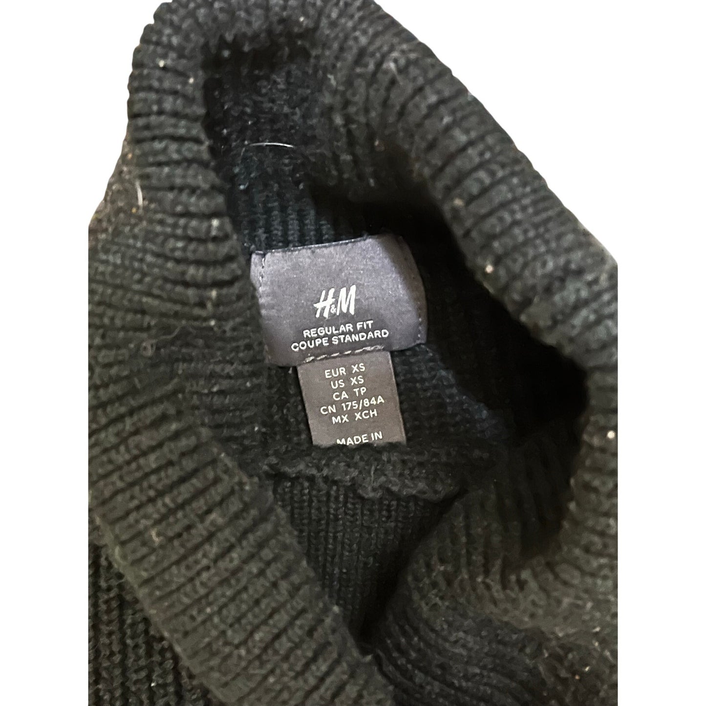 Black H & M Women’s long sleeve turtleneck Size XS
