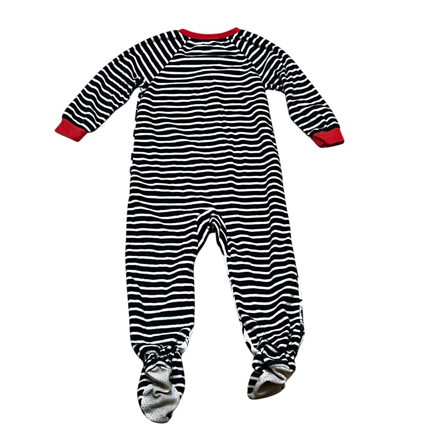 Mickey Mouse One Piece Pajamas Size 4T