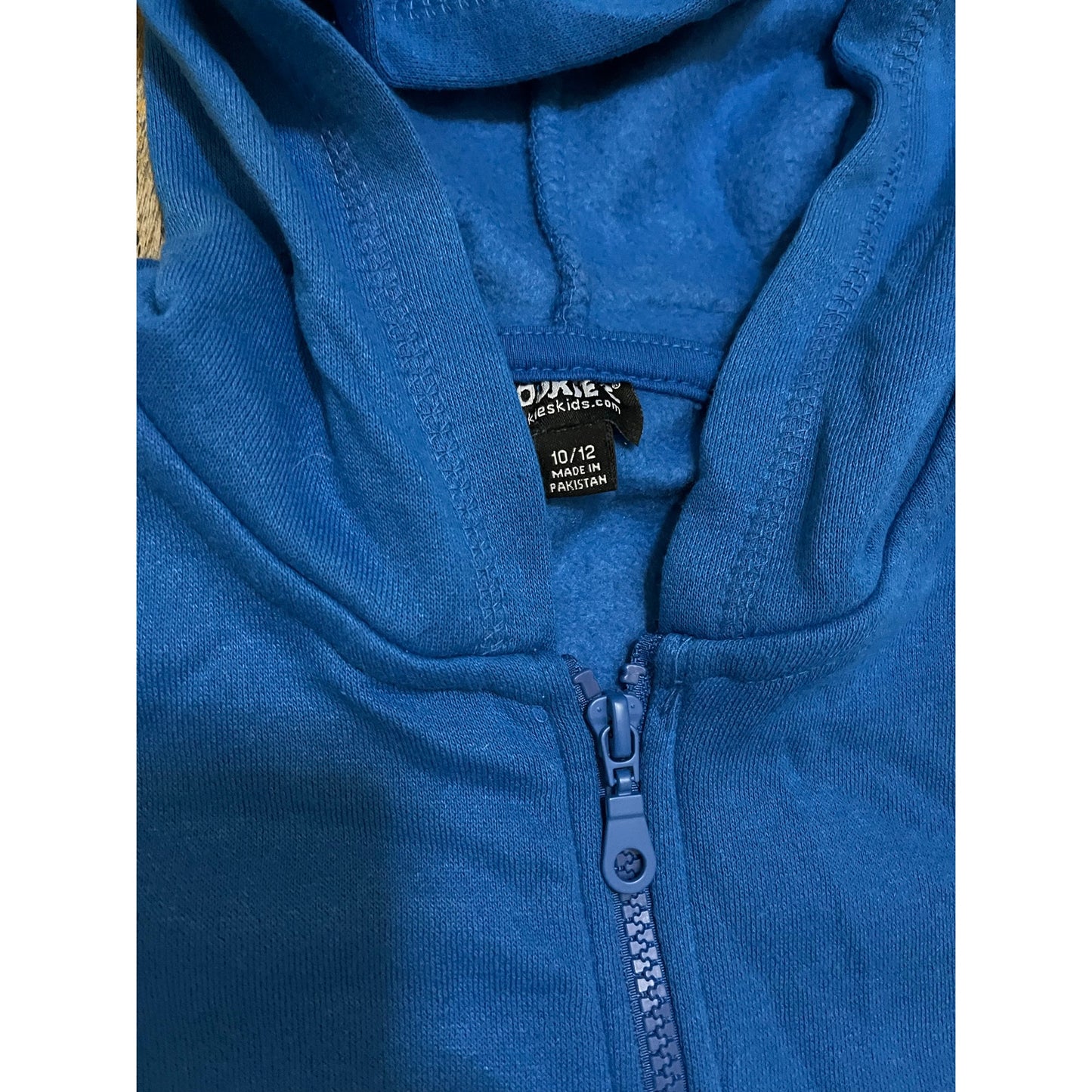 Cookies Royal Blue Kids Hoodie Size 10/12 Brand New