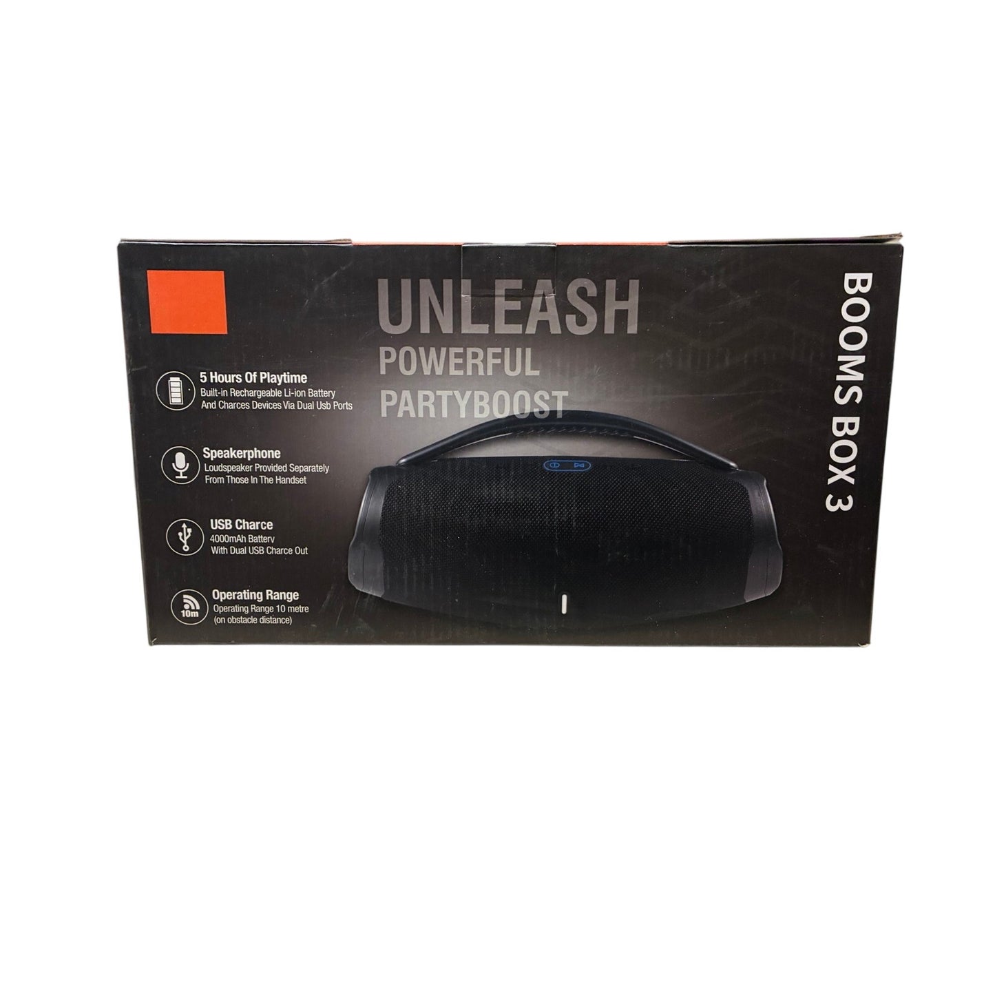 Booms Box 3 Bluetooth Speaker