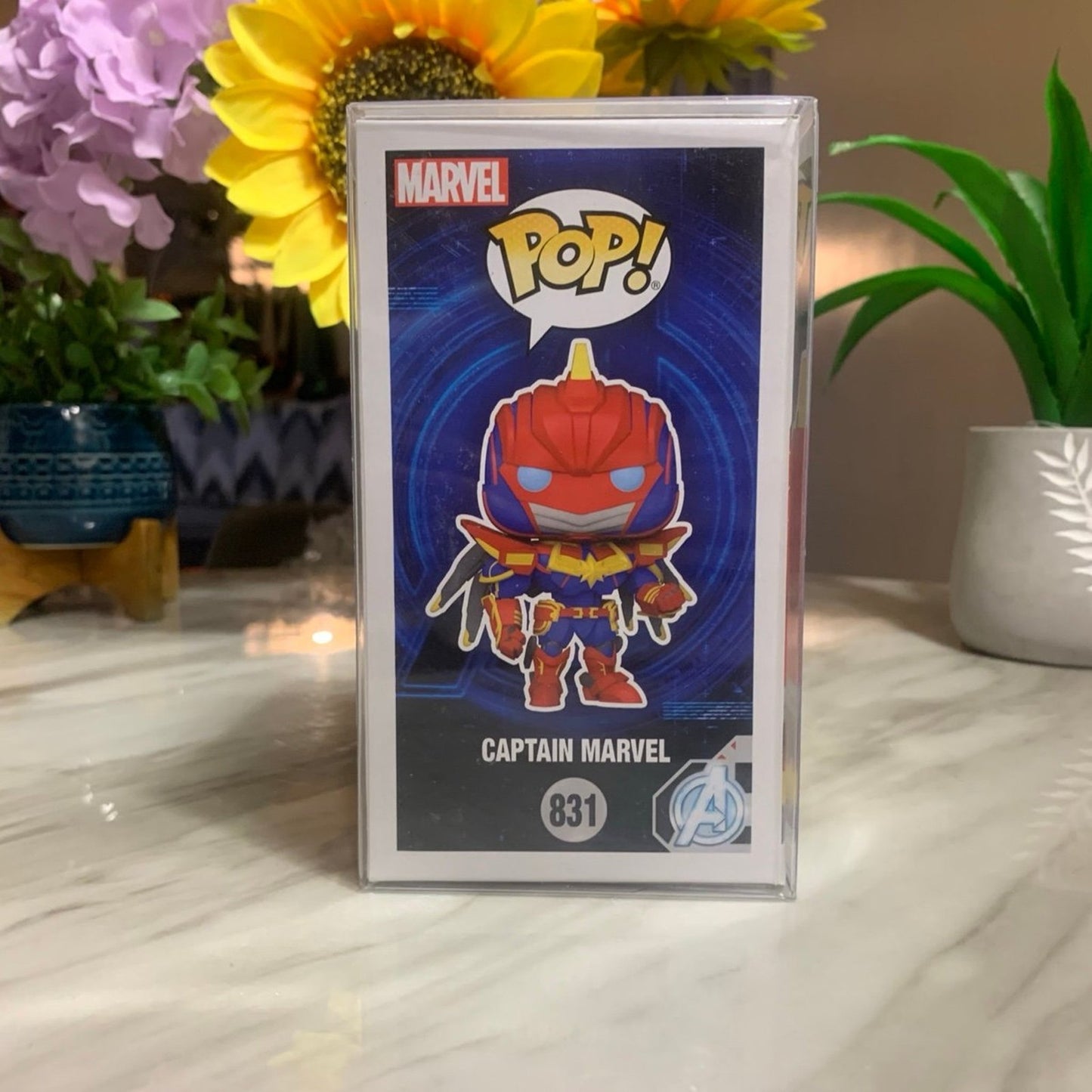 Funko Pop Captain Marvel #831 Marvel Avengers Mech Strike