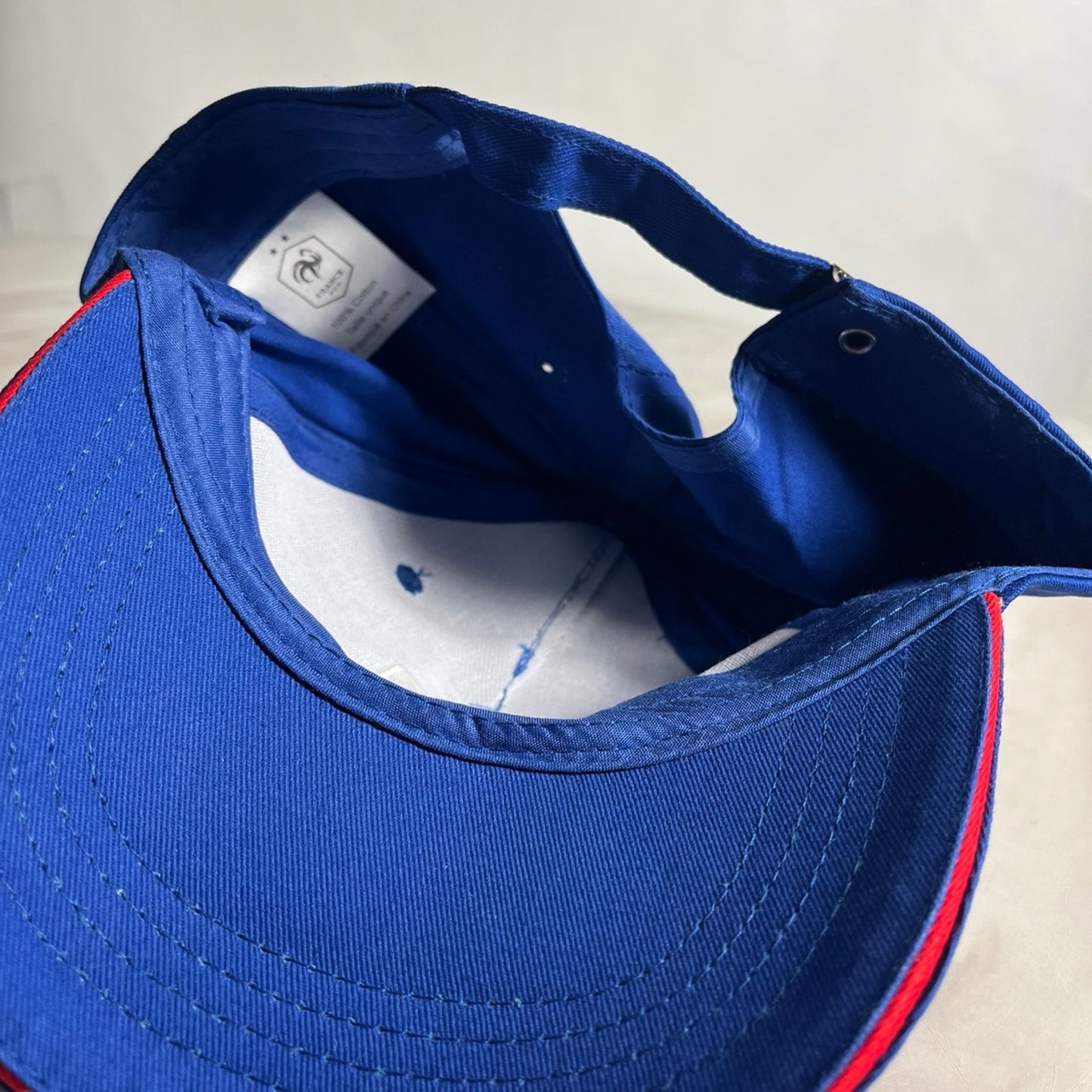 France Blue SnapBack Hat Like New