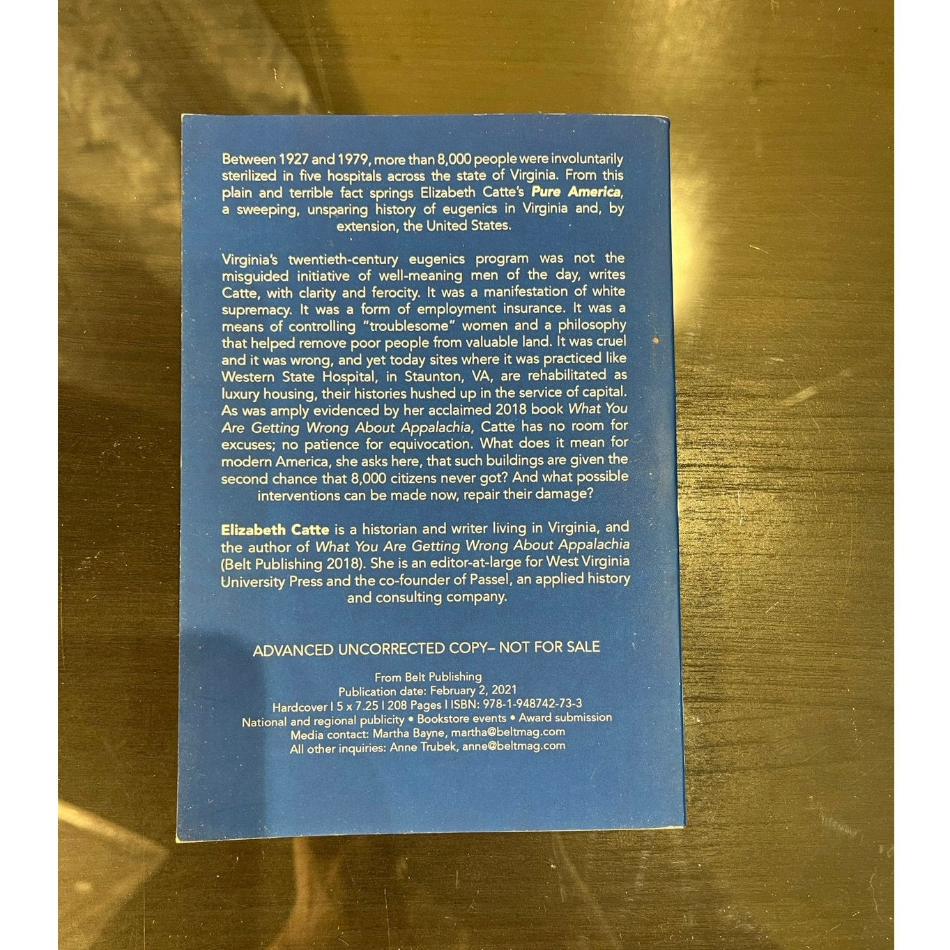 Pure American Book Soft Cover