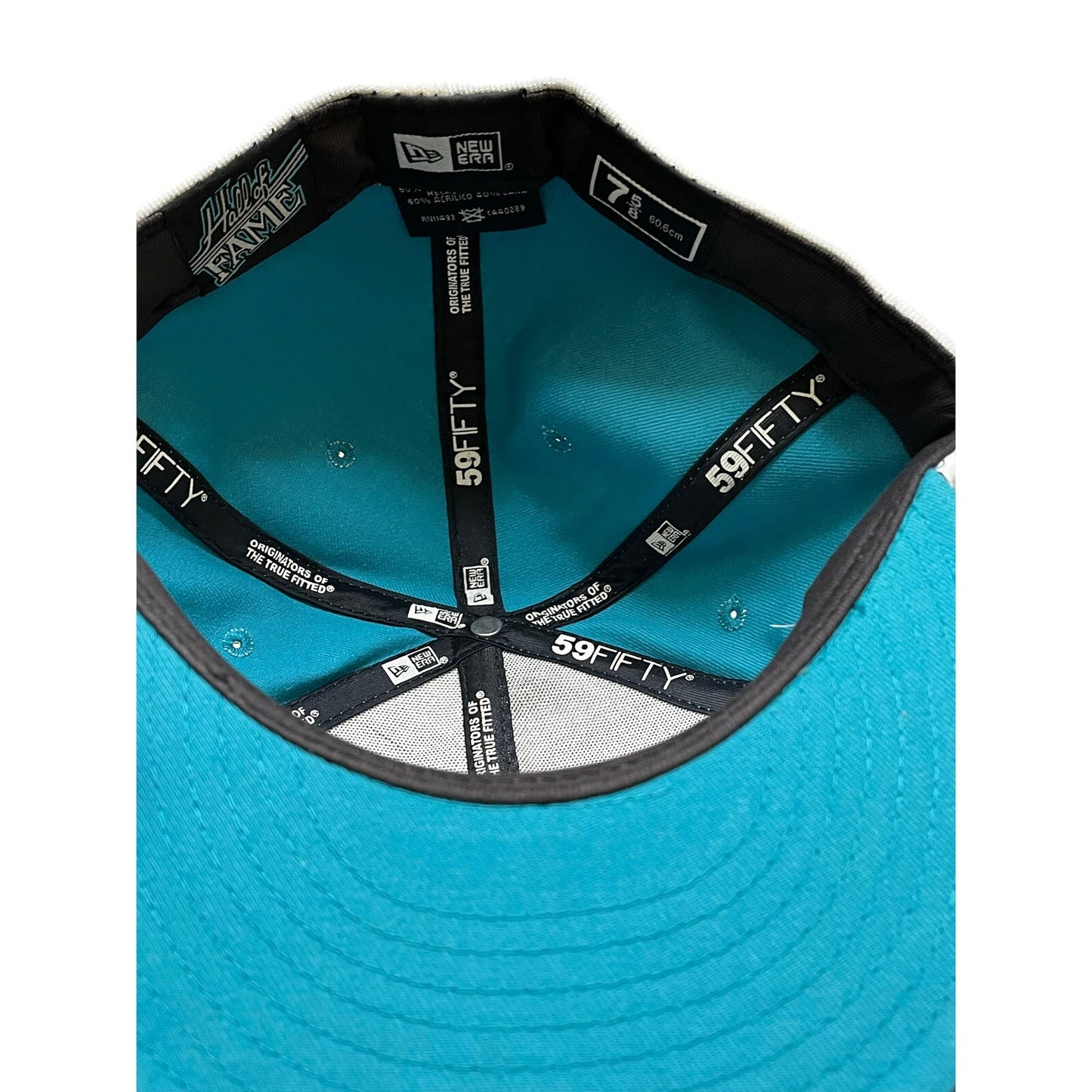 HHH Green & Purple New Era Hat Size 7 7/8