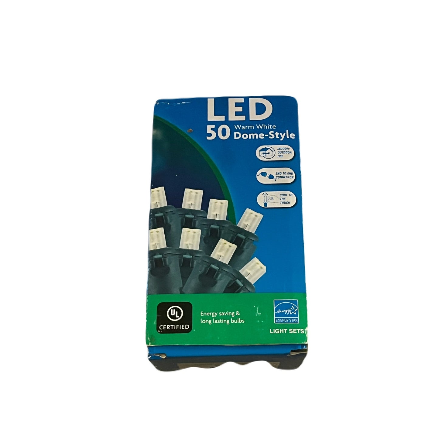 LED 50 Warm White Dome-Style